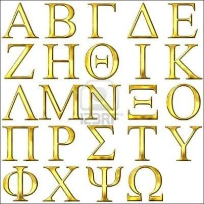 Alpha, Beta. Quelle est la troisime lettre de l'alphabet grec ?