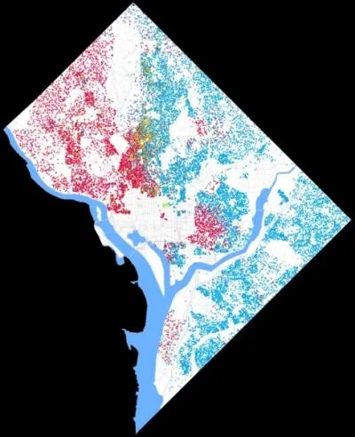 Quels sont les tats limitrophes de Washington D. C. ?