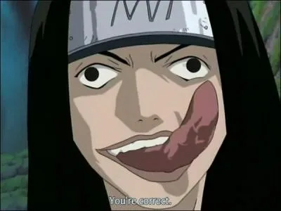 Dans le combat quipe 7 V. S Orochimaru, Naruto avait utilis le chakra de Kyubi pour la combientime de fois ?