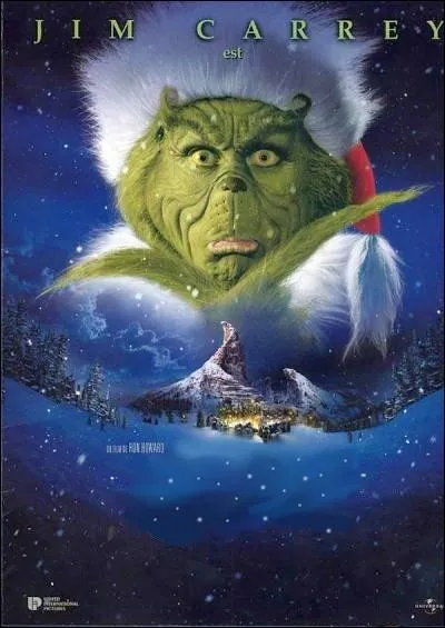 Conte de Nol djant et familial ralis en 1999 par Ron Howard ( USA ) avec Jim Carrey, Taylor Momsen, Jeffrey Tambor ... .