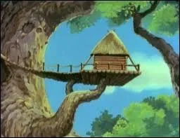 Qui habite dans cette cabane dans les arbres ?