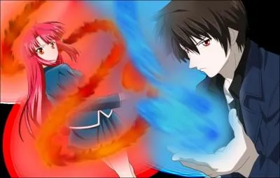 Ayano contrle le feu et Kazuma contrle...