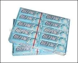 Il existe des chewing-gums en forme :