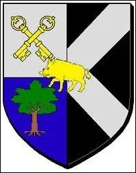 Voici le blason de la commune de Poigny-la-Fort. Ses habitants sont les ...