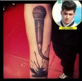 Quel est le nombre de tatouages de Zayn ?