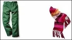 Slectionnez les vtements que vous voyez.