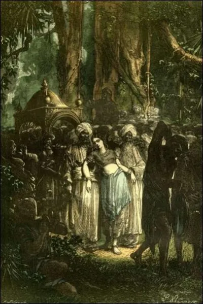 Comment a-t-il fait la connaissance de Mrs. Aouda ? 