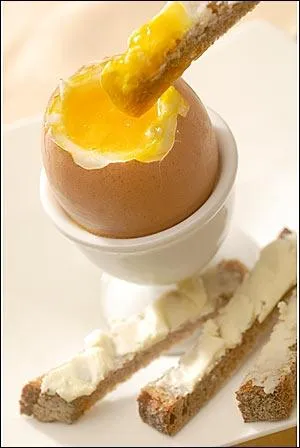 Et voici une autre photo. Cet oeuf est sous quelle forme ? (D'ailleurs c'est tr�s bon )