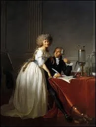 Portrait d'Antoine Laurent et Marie Anne Lavoisier.