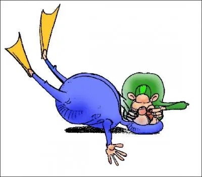 Quelle manipulation le personnage fait-il ?