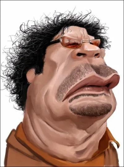 Il n'tait que Colonel, alors qu'en Lybie la misre tait gnrale ... .