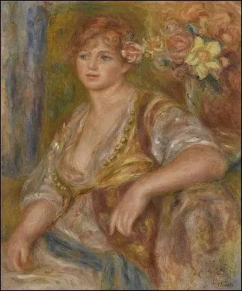 Qui a peint Blonde  la rose ?