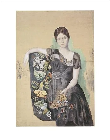 Qui a peint Portrait d'Olga dans un fauteuil ?