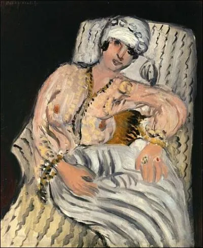 Qui a peint Odalisque en 1917 ?
