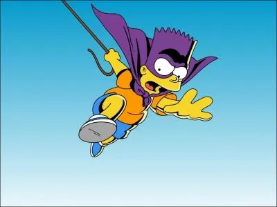 Dans un pisode et dans le jeu  Bart  devient un super-hros ; lequel ?