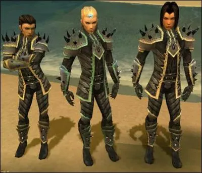 Quelle armure portent ces trois Elmentalistes ?