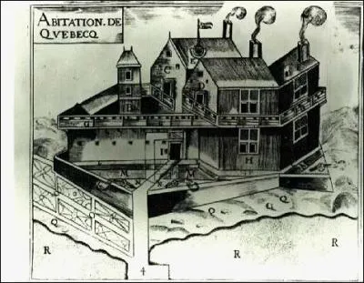 Construite en 1608, l'habitation de Champlain,  Qubec, sera agrandie en 1618 pour accueillir un plus grand nombre d'hivernants. Qu'ont de particulier ces habitants ? 