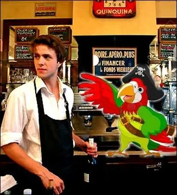 Boire une absinthe ... .