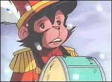 Je suppose que vous connaissez encore les noms des animaux qui composaient la troupe... Quel est le nom du petit singe ?