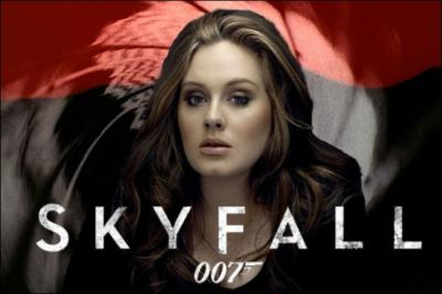 Compltez les paroles de  Skyfall  de Adle :  Let the skyfall...  