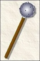 L'arme la plus destructrice est la masse d'arme. Comment est surnomme la masse qui possde une boule ronde munie de pointes ?