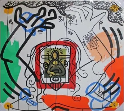 A la fin des annes 1980, quel graffitiste amricain, grand admirateur de l'crivain sulfureux William Burroughs, collabore avec lui aux ouvrages  Apocalyse  et  The Valley  ?