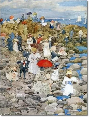 Quel peintre postimpressionniste, immense coloriste, a souvent reprsent la foule et les loisirs ?