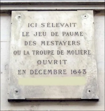 Le 30 juin 1643 est conclu, devant notaires, un contrat permettant la cration d'une troupe pour l'exercice de la comdie dont le nom tait ?