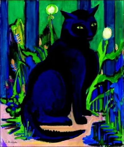 Qui a peint Chat noir cette mme anne ?