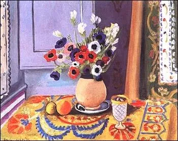 Qui a peint Anmones dans un vase ?