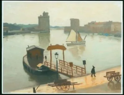 Qui a peint Le port de la Rochelle ?