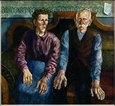 Qui a peint ses parents en 1924 ?