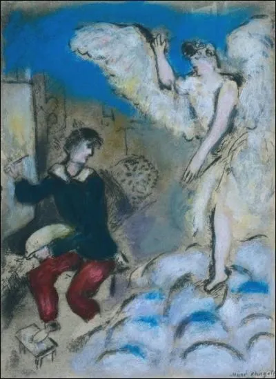 Qui a peint La vision cette mme anne ?