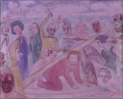 Qui a peint La monte au calvaire ?