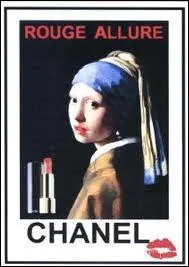 De quel artiste est inspire cette publicit ?