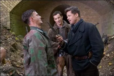 En 2009, il est Lieutenant Aldo Raine dans ce film ... .