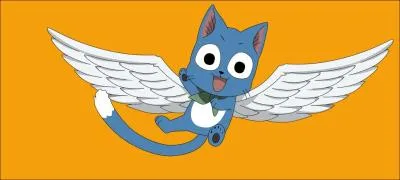 Quel est le nom du exceed (chat volant) qui suit ce Dragon Slayer ?