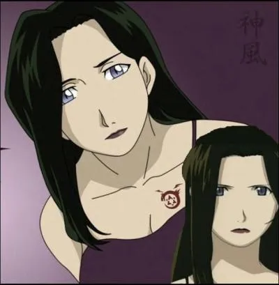 Elle fut cre par Ed et Al, cette homunculus se nomme ...