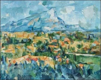Montagne Sainte Victoire est l'oeuvre de