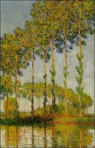 Peuplierslongeant l'Epte, est l'oeuvre de