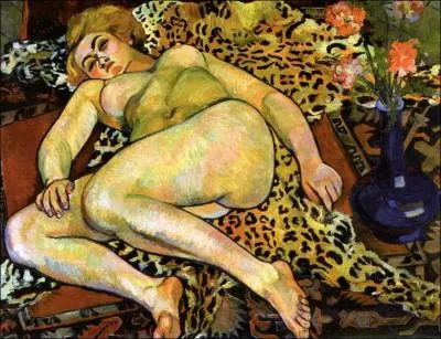 Catherine nue allonge, 1923