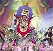 Comment s'appellent les travestis que Sanji rencontre sur l'le o il a t envoy ?