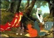 Quel dessin anim raconte le priple d'une bande d'animaux  la recherche d'un endroit paisible pour y habiter ?