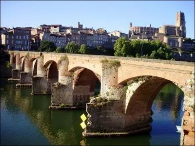 Quelle rivire, le Pont Vieux d'Albi permet-il de franchir ?