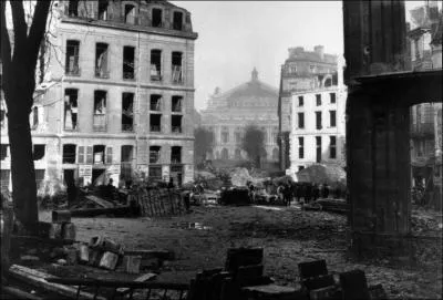 Quelle avenue transforme par les travaux de Haussmann est reprsente sur la photographie et cite dans le texte de Zola ?