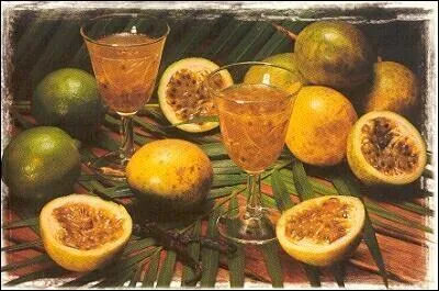 Vous tes chanteur et Antillais, il est donc impossible que vous n'aimiez pas les fruits ... de la passion !