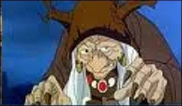 Dans quel long-mtrage d'animation croise-t-on cette horrible sorcire ?