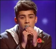 Pour la premire chanson, Zayn a choisi d'interprter une chanson de Mario. Mais laquelle ?