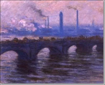 Qui a peint Le pont de Waterloo en 1900 ?