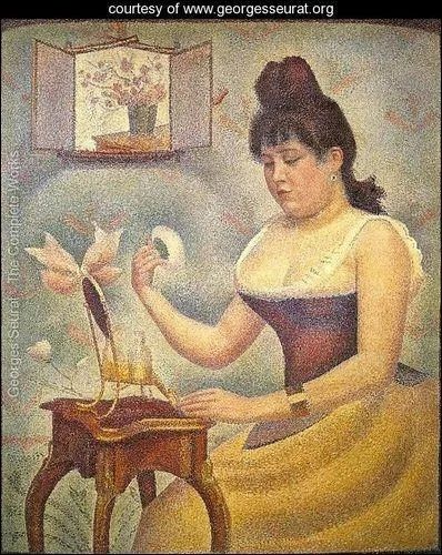 Qui a peint Jeune femme se poudrant ?